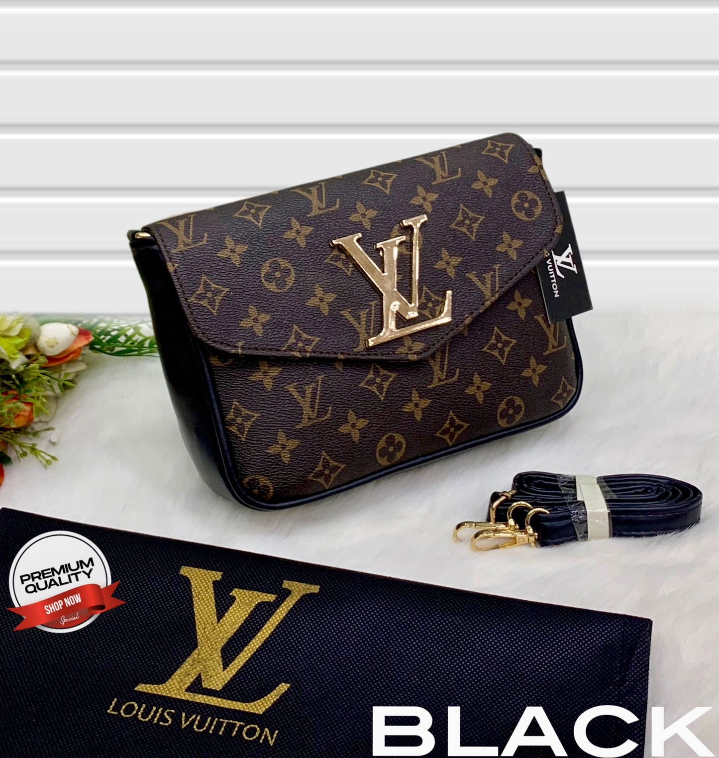 Louis Vuitton Monogram Crossbody Bag