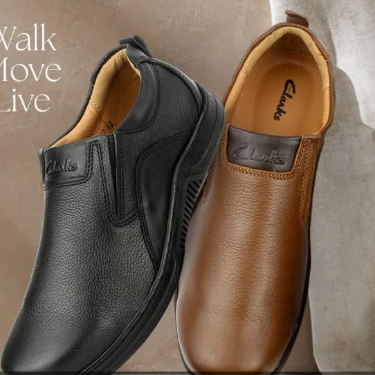 Clarks Men's Premium Leather Loafers