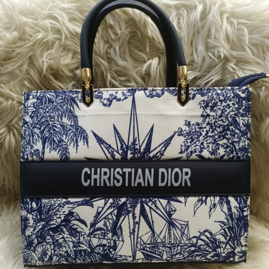 Christian Dior Printed Tote Bag