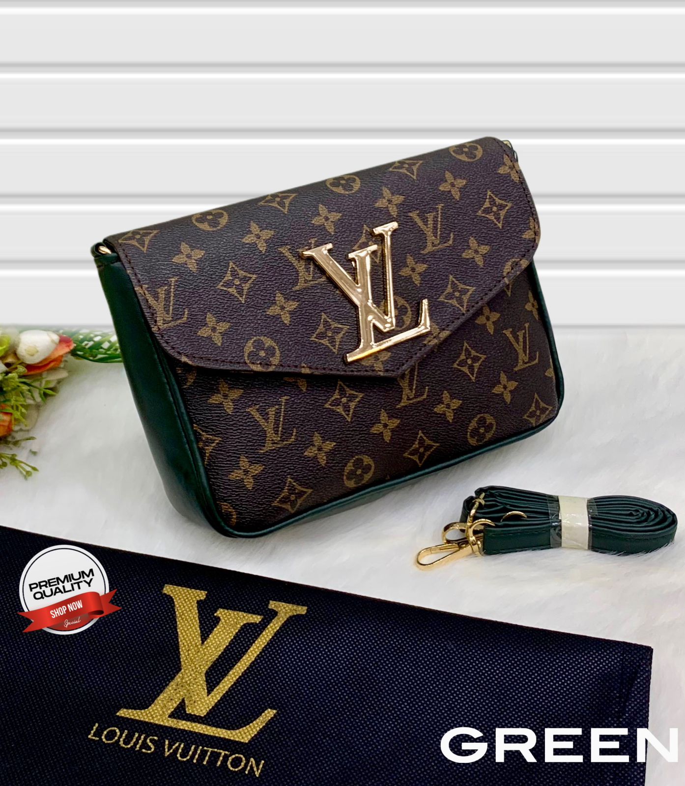 Louis Vuitton Monogram Crossbody Bag