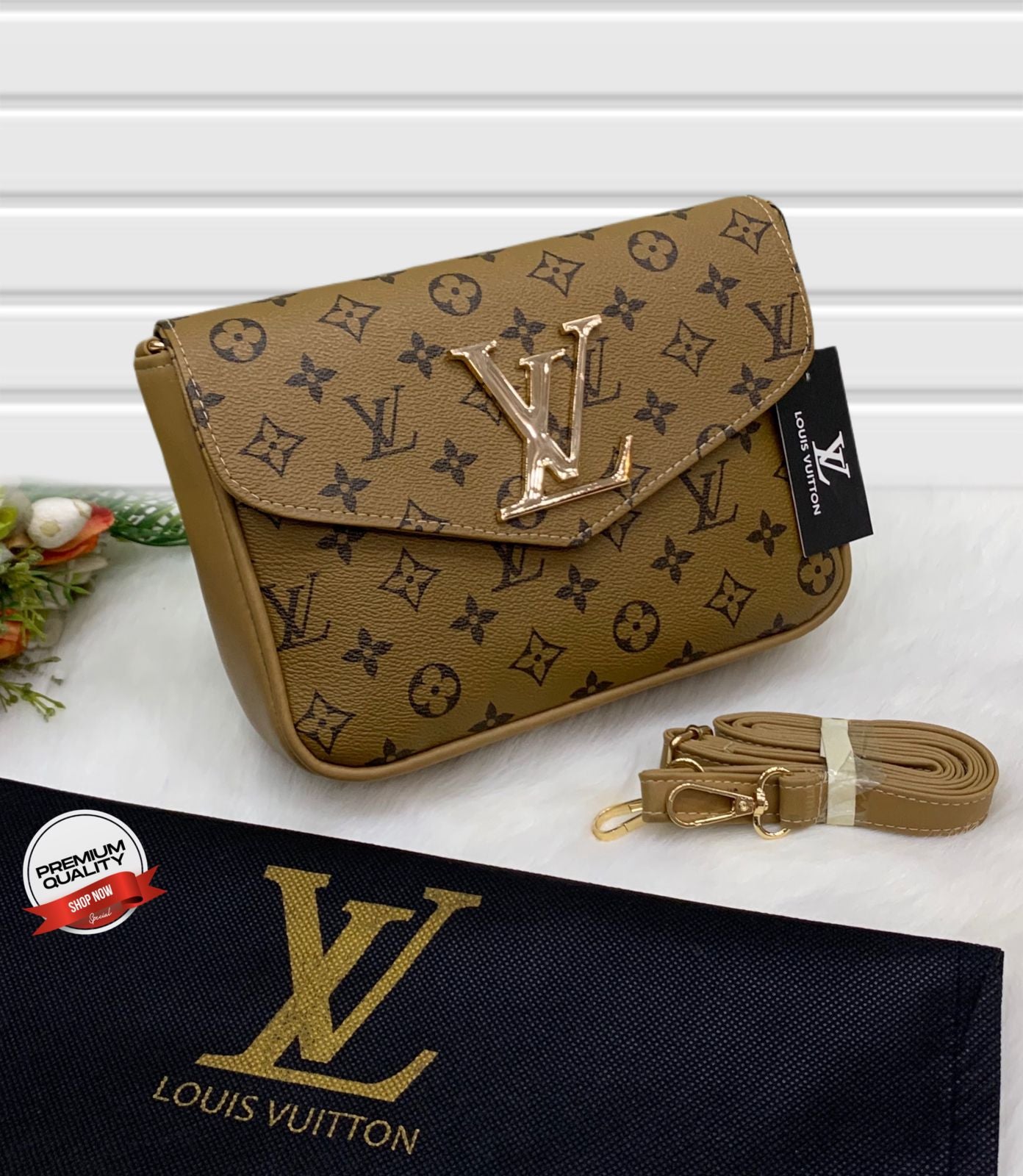 Louis Vuitton Monogram Crossbody Bag